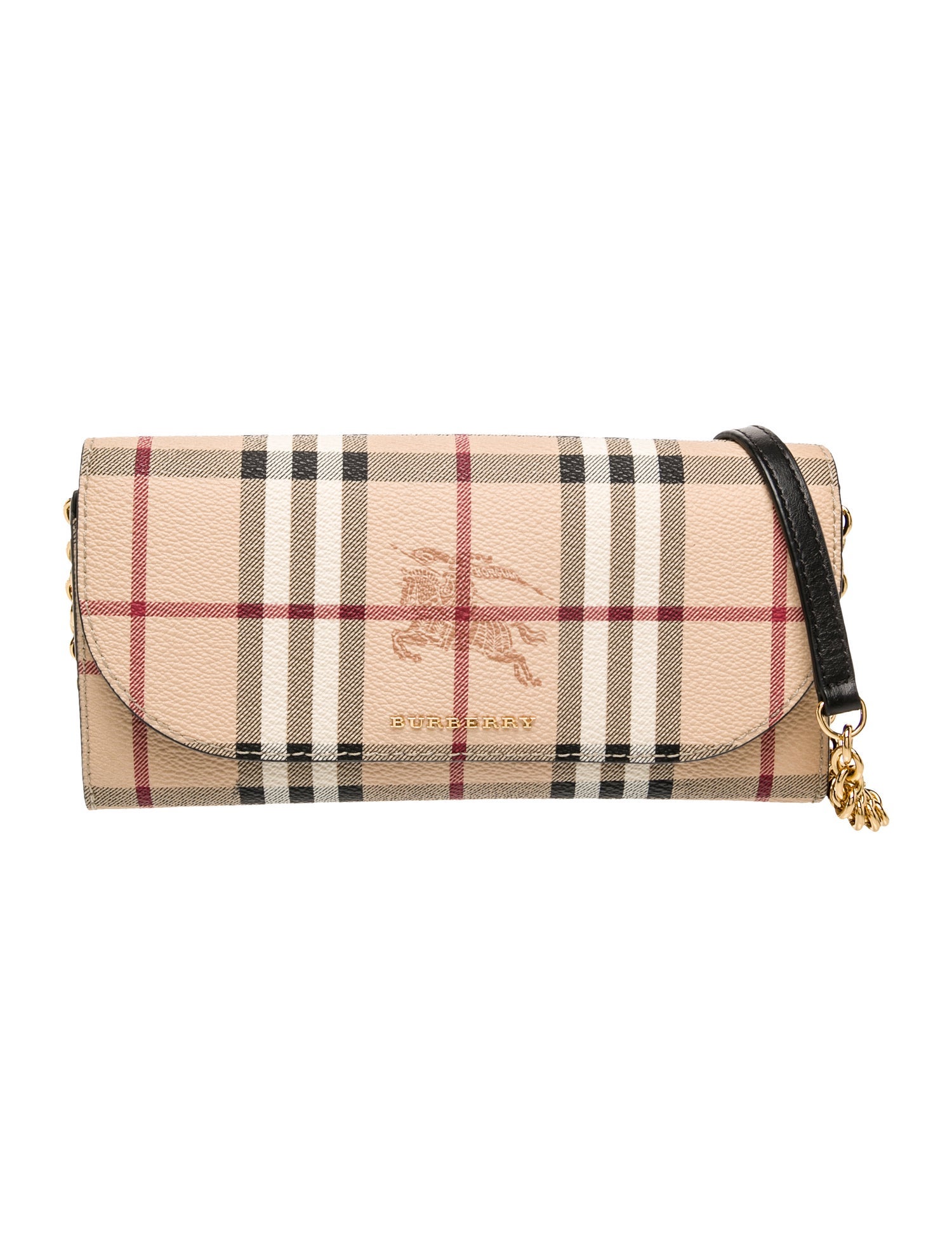 Burberry Haymarket Check Clutch